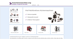 Desktop Screenshot of kuechenmaschine.org